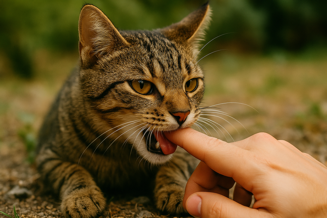 Pourquoi mon chat me mordille ? 7 explications à connaître