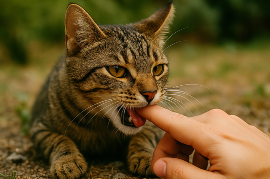 Pourquoi mon chat me mordille ? 7 explications à connaître