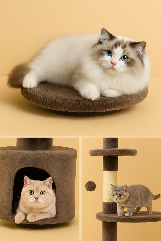 Arbre à Chat Multi-Niveaux | Climba’Cat