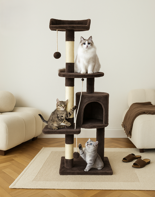 Arbre à Chat Multi-Niveaux | Climba’Cat