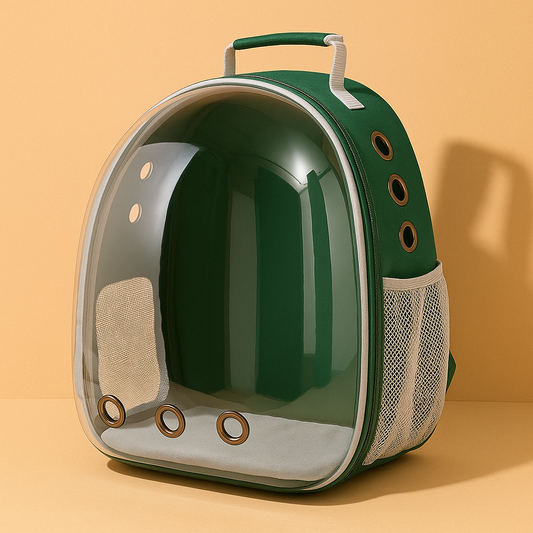 Sac à Dos De Transport Pour Chat | Capsule Panoramique Pour Chat