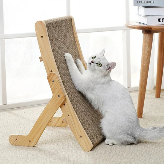 Griffoir Pour Chat en Bois | Le Griffélia