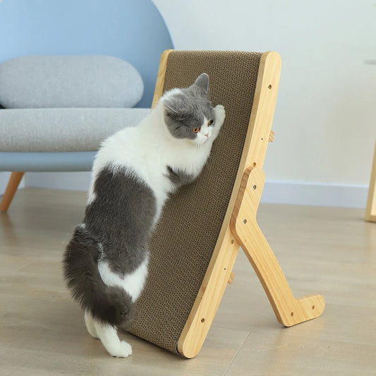 Griffoir Pour Chat en Bois | Le Griffélia