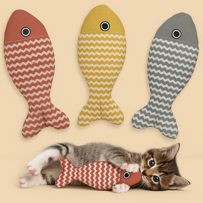 Jouet Interactif Pour Chat | Le Poisson