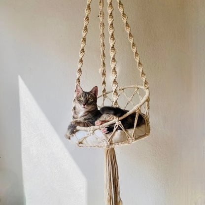 Panier En Osier Pour Chat | Le Hamac
