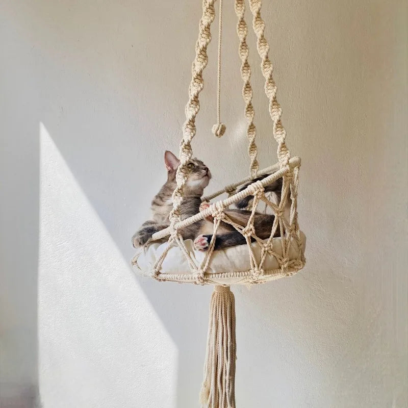 Panier En Osier Pour Chat | Le Hamac