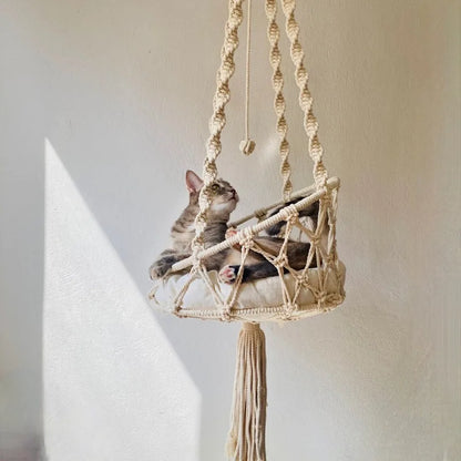 Panier En Osier Pour Chat | Le Hamac