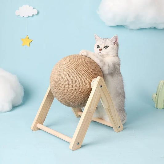 Balle griffoir pour chat|La Sphère’Claw