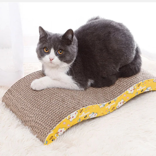 Tapis Griffoir Ondulé pour Chat | Wave’Griff