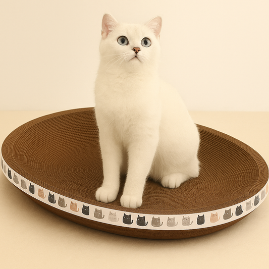 Tapis Griffoir Ovale pour Chat | Ova’Claw